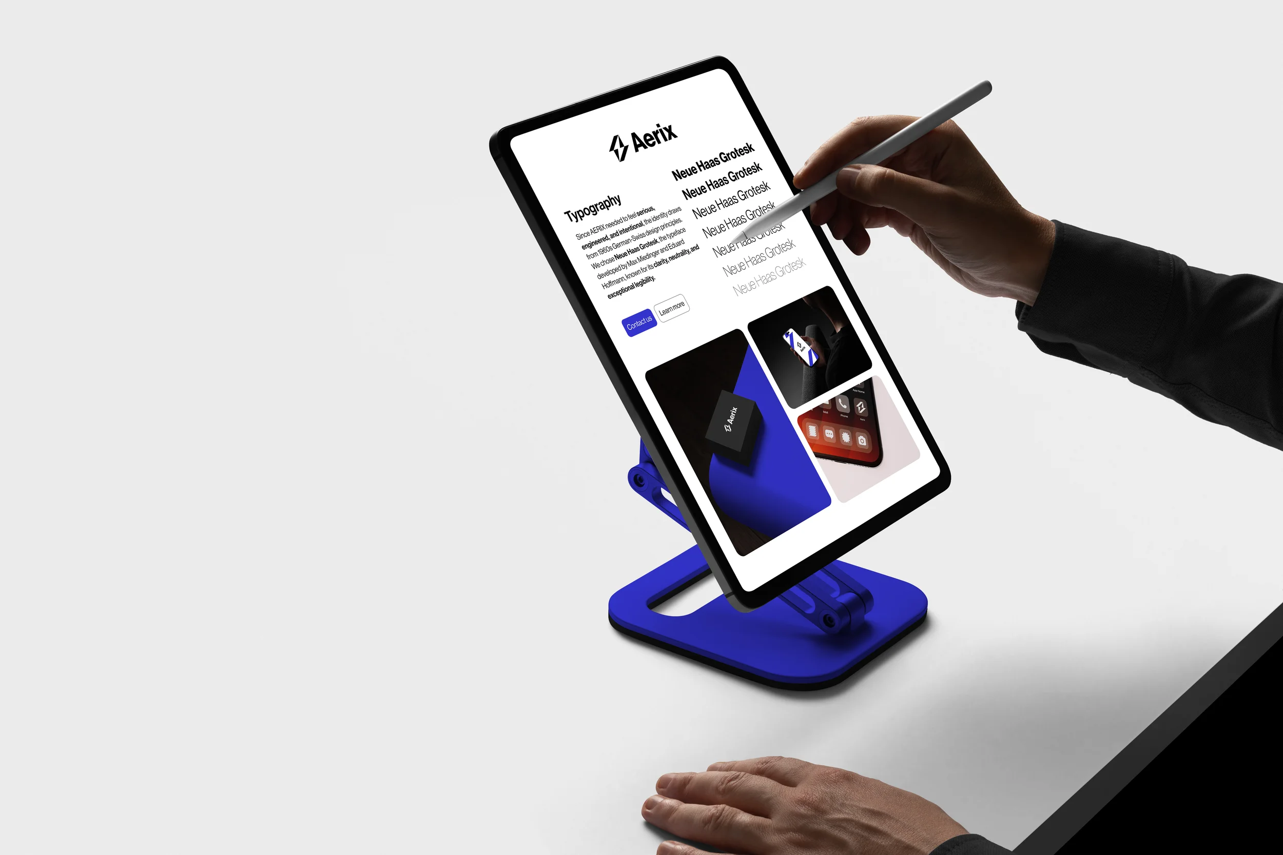 Aerix typography system