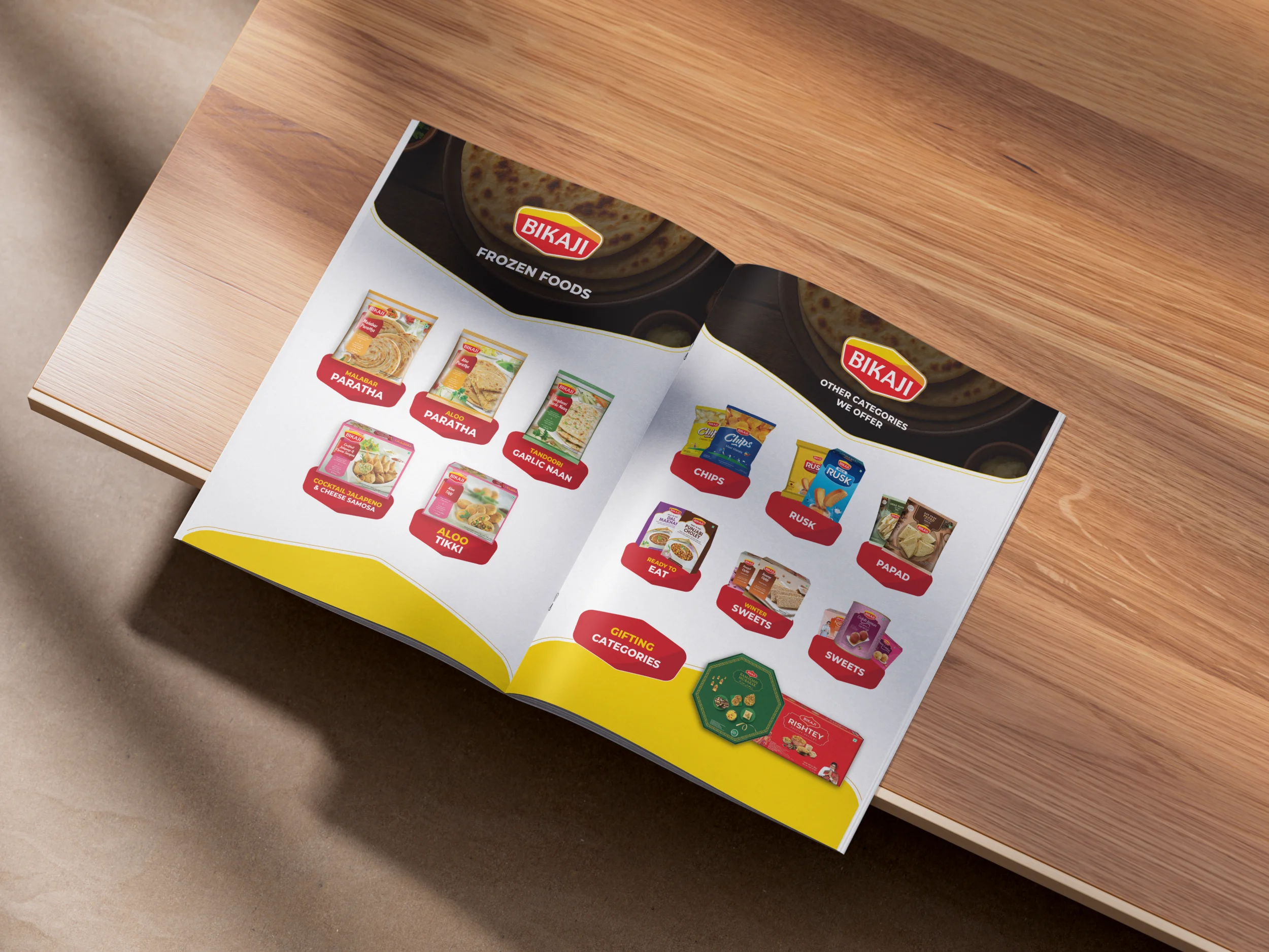 Bikaji brochure full spread