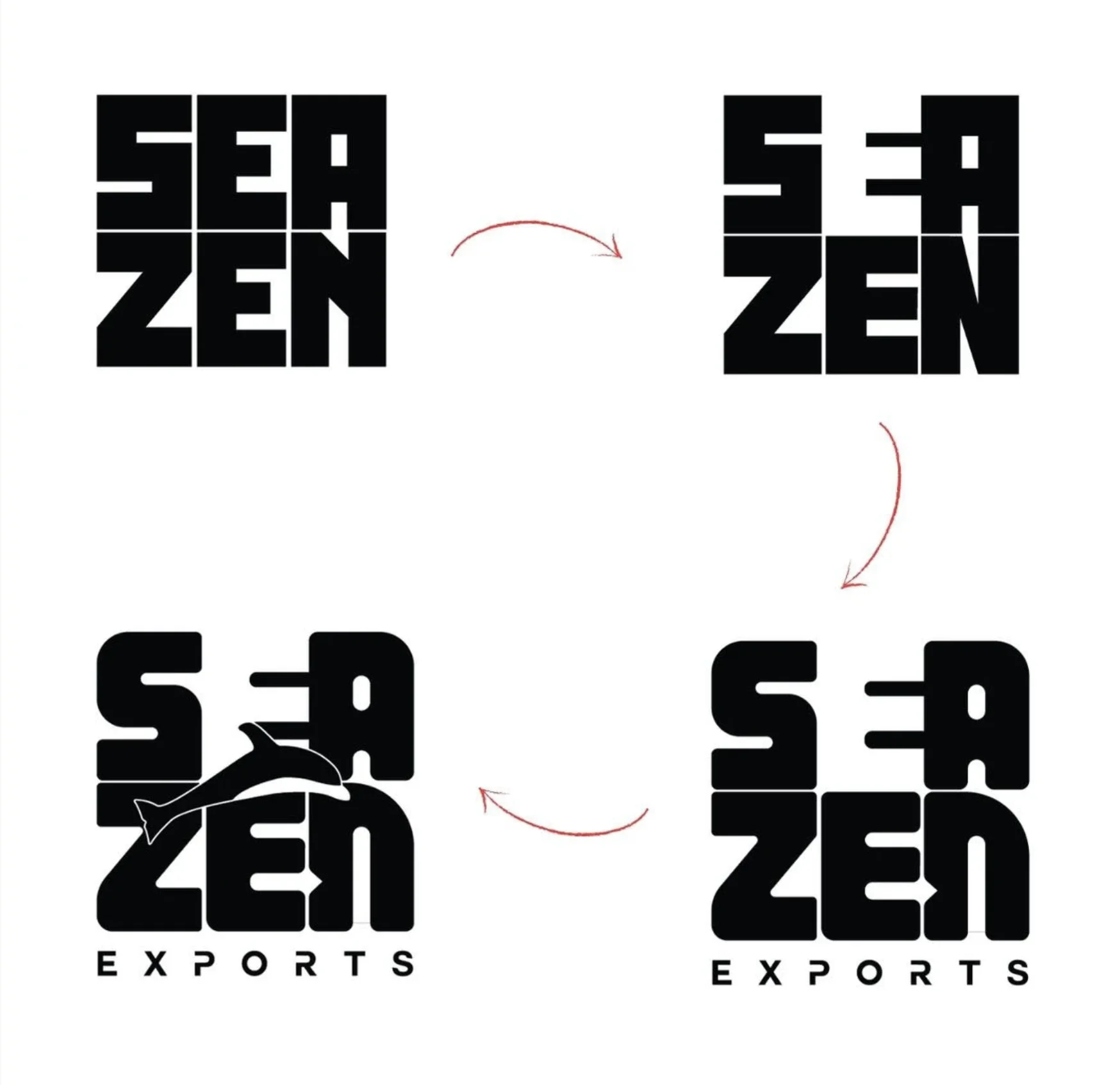 Seazen typography — Squarely