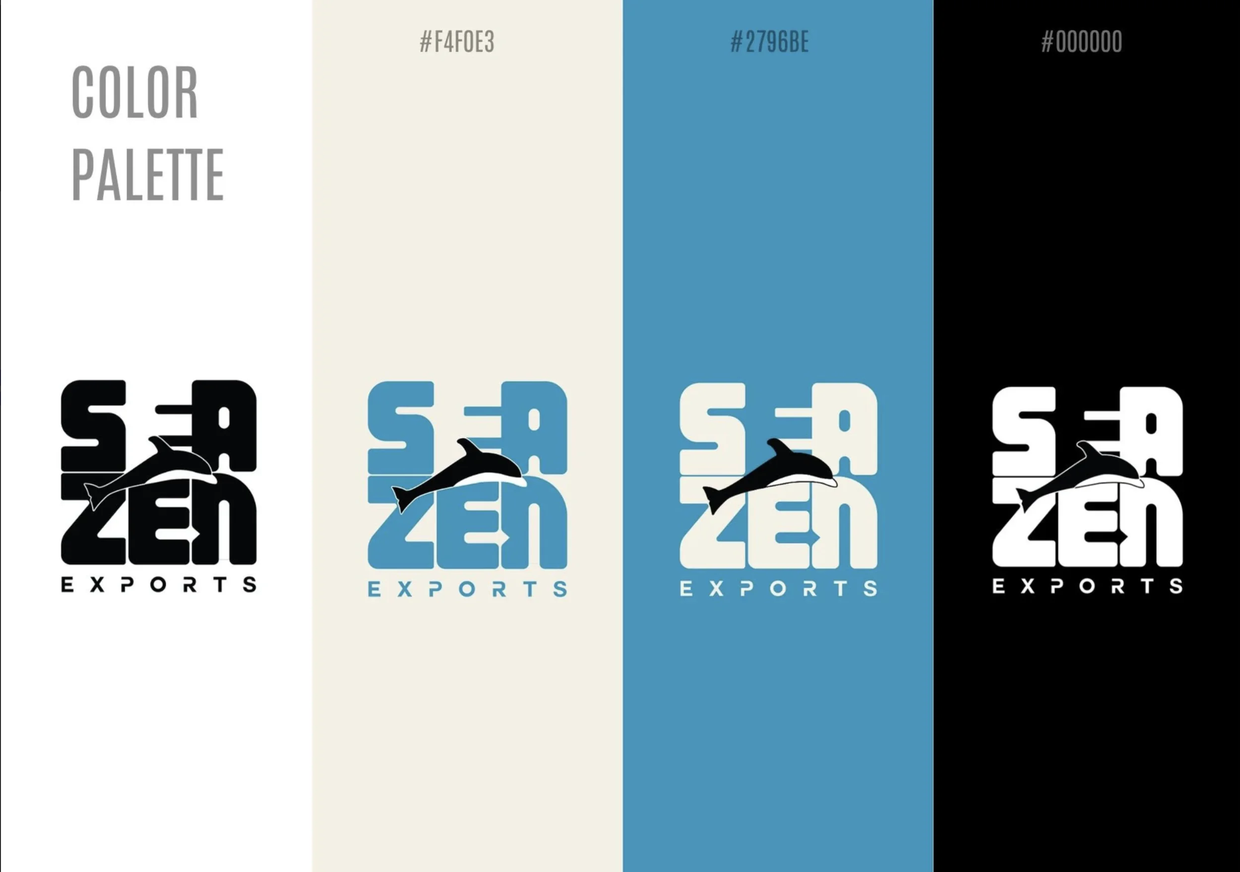 Seazen colour palette