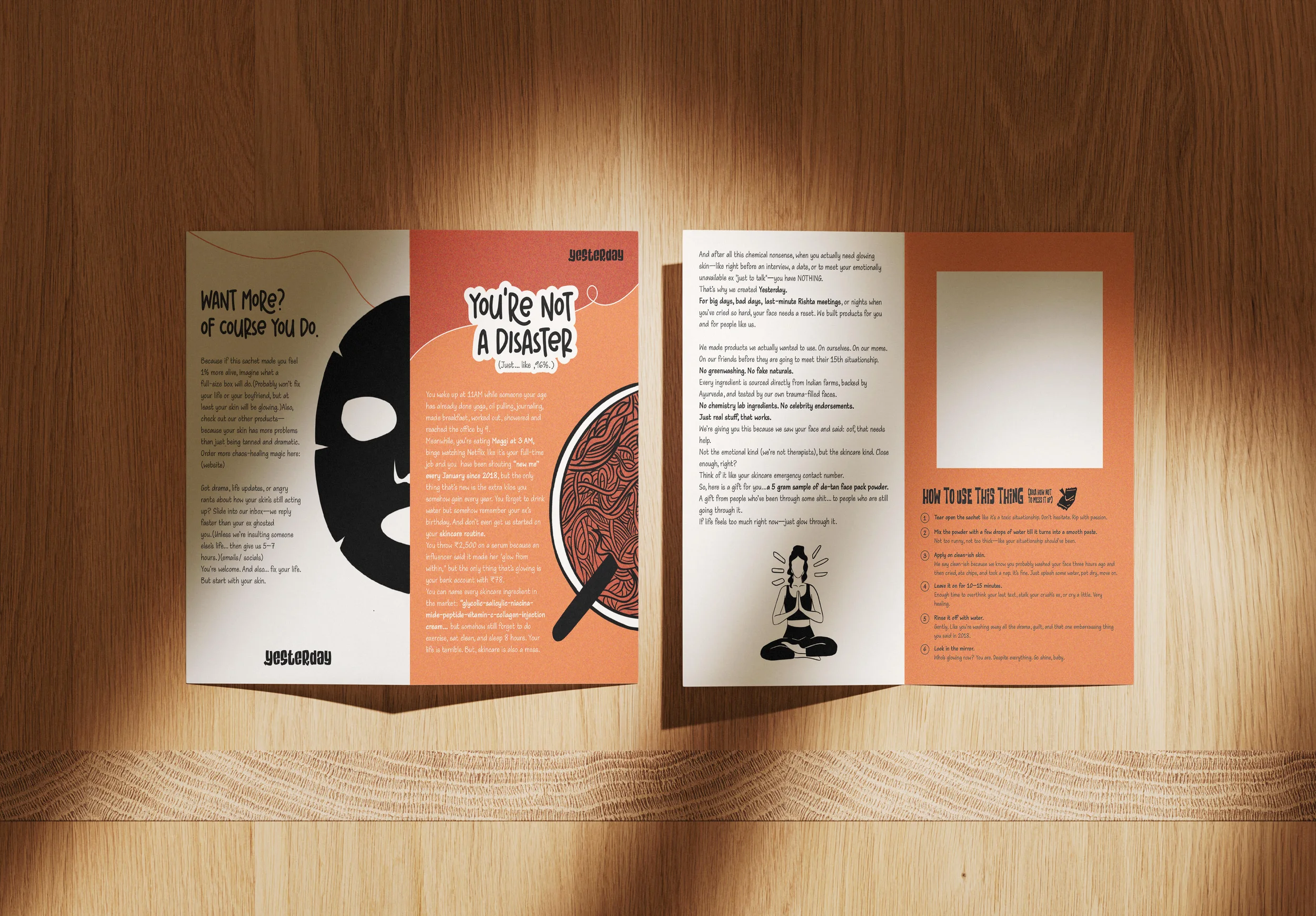 Yesterday brochure — page 2