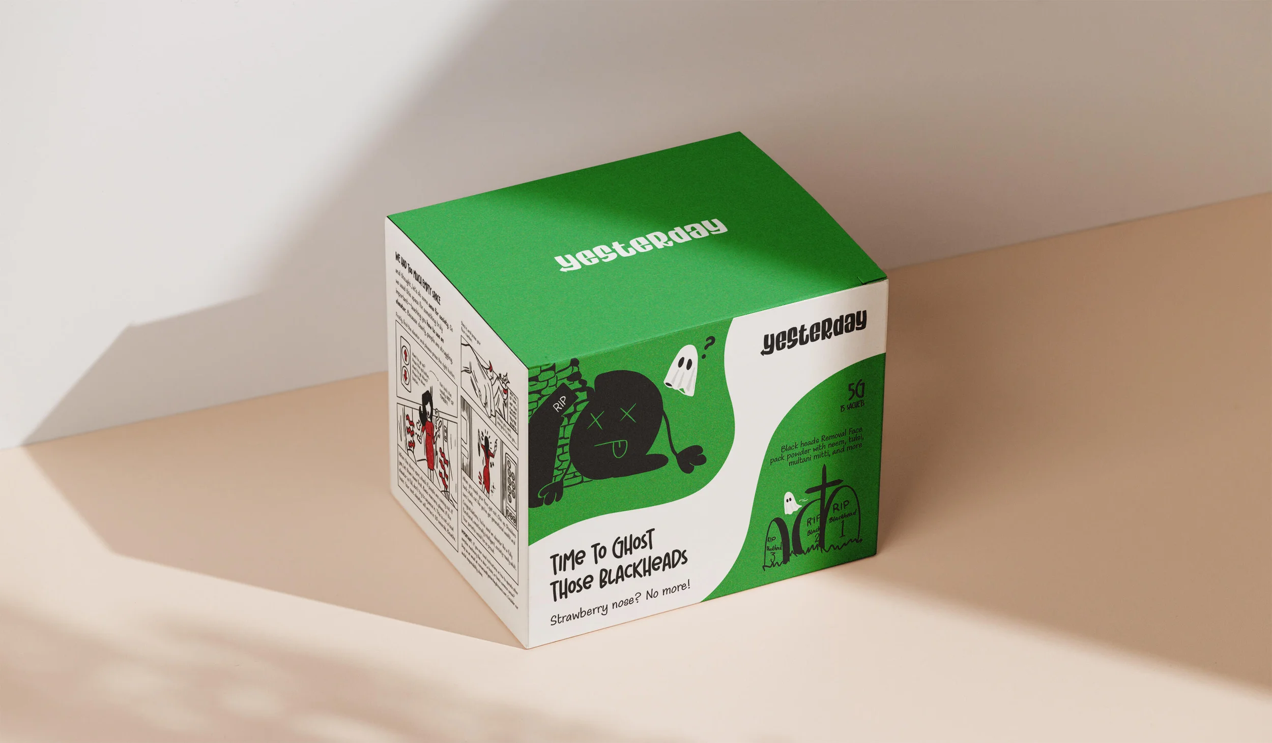 Yesterday De-Tan packaging