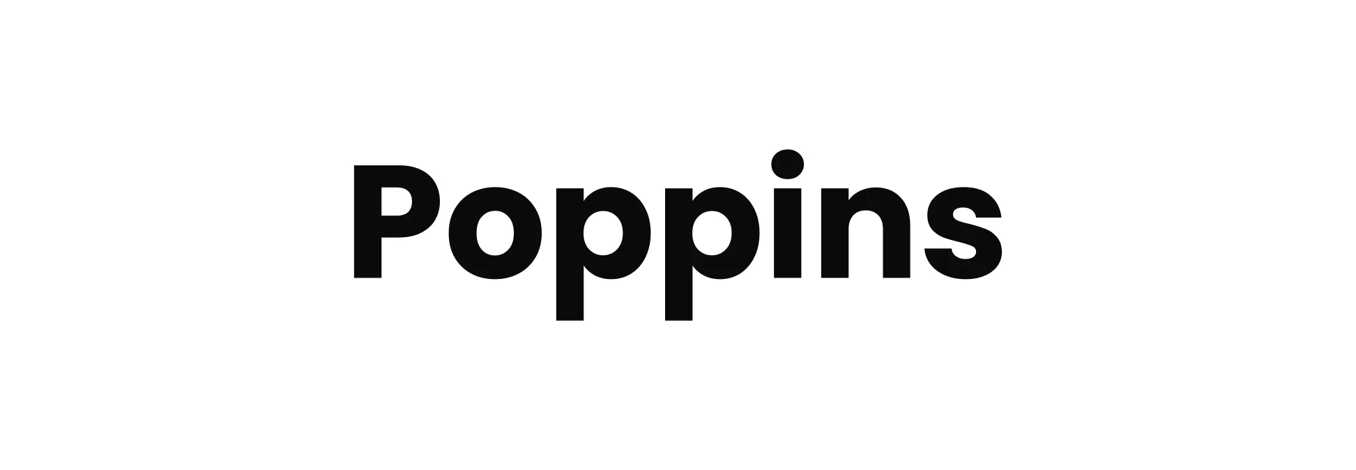 Poppins typeface
